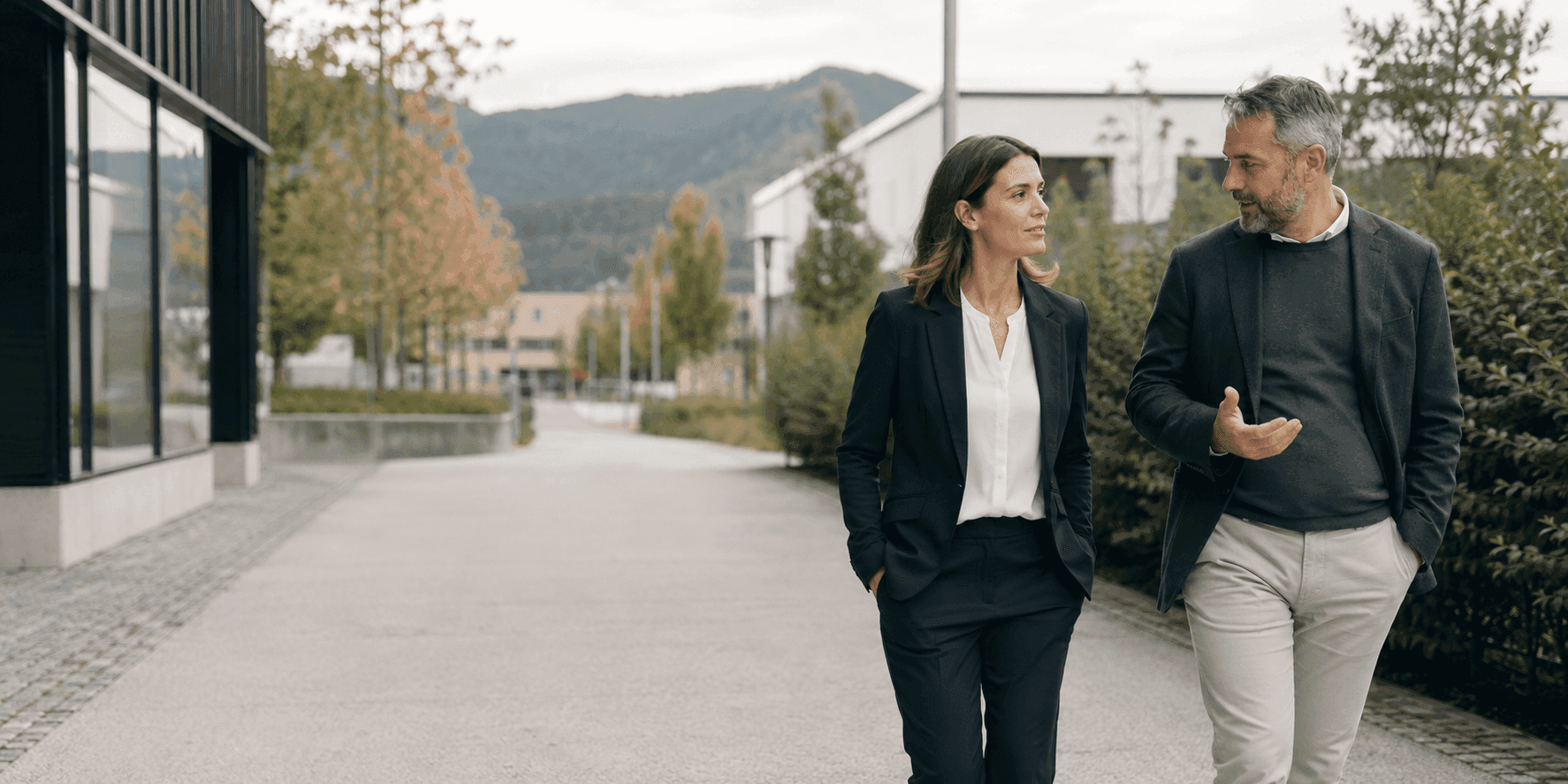 Business Coach führt Coaching mit Führungskraft durch
